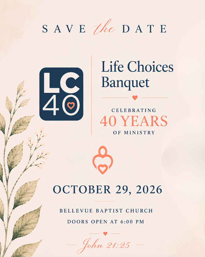 Save the Date: Life Choices Banquet